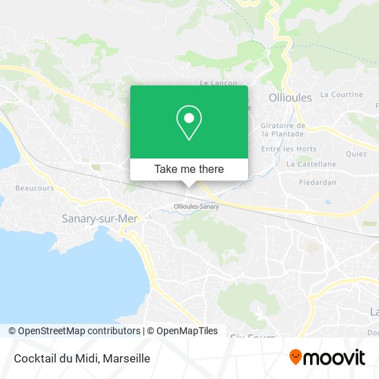 Cocktail du Midi map