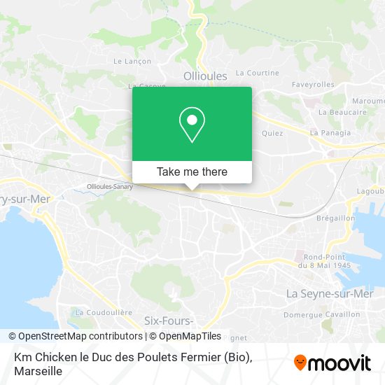 Km Chicken le Duc des Poulets Fermier (Bio) map