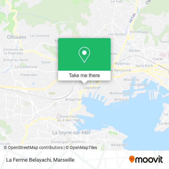 La Ferme Belayachi map