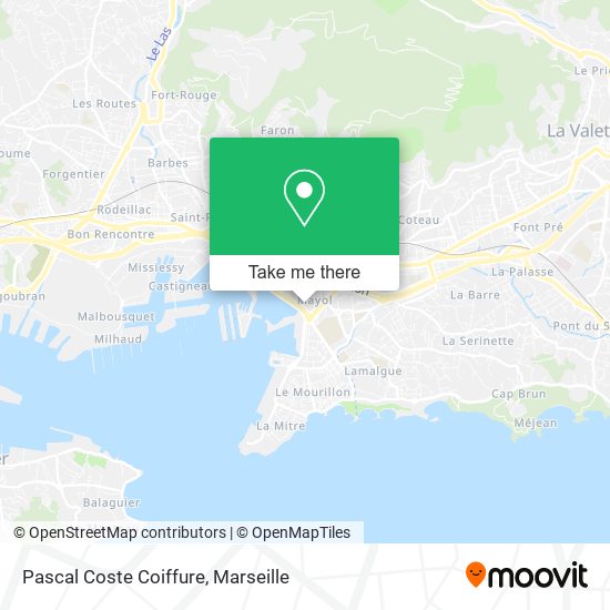 Pascal Coste Coiffure map