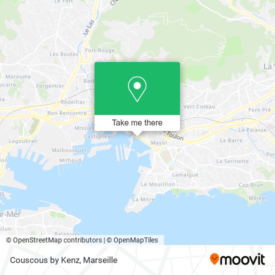 Couscous by Kenz map
