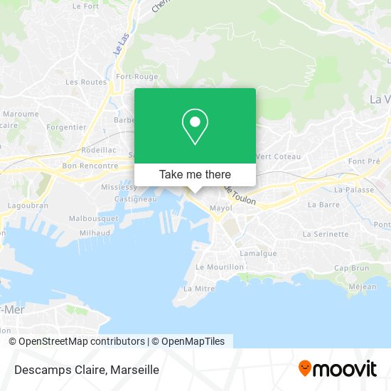 Descamps Claire map