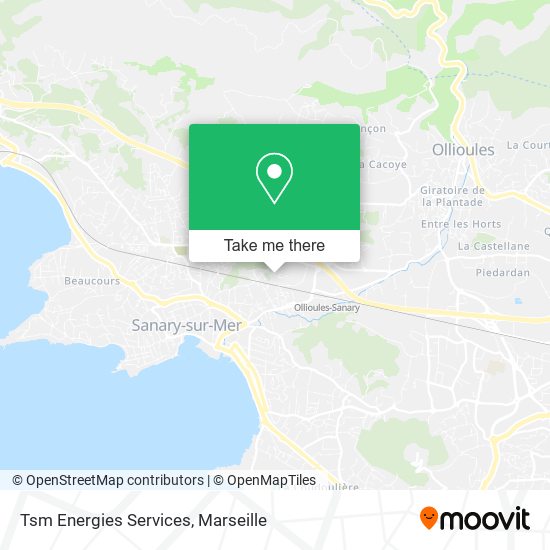 Tsm Energies Services map