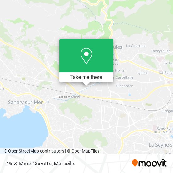 Mr & Mme Cocotte map