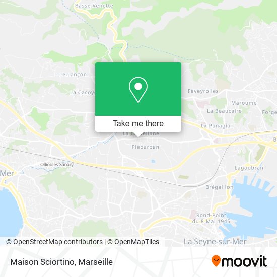 Maison Sciortino map