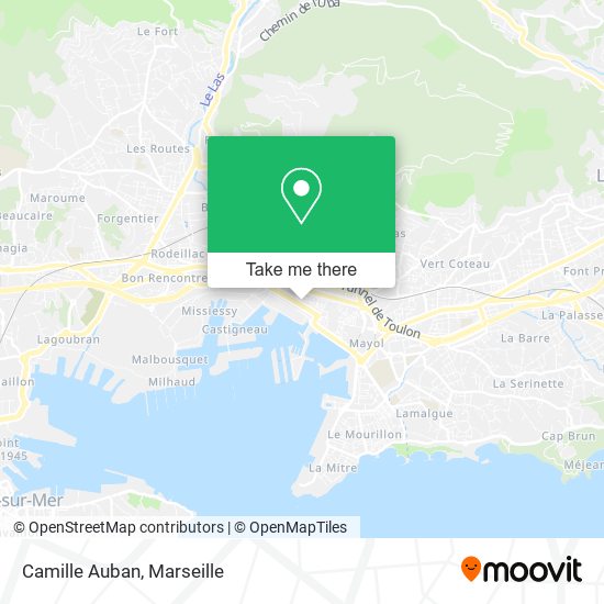 Camille Auban map