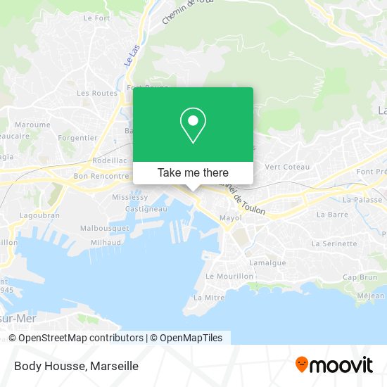 Body Housse map