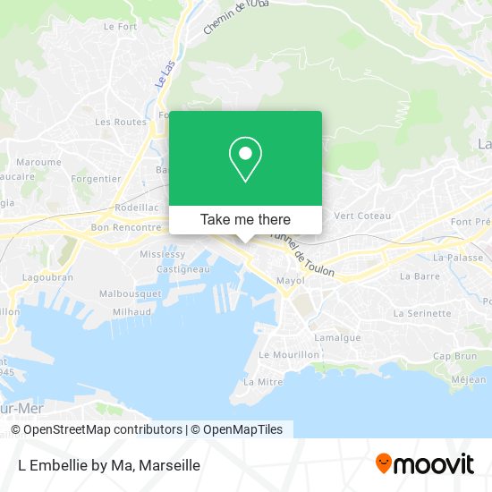 L Embellie by Ma map