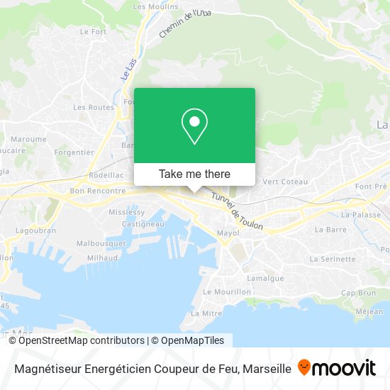 Magnétiseur Energéticien Coupeur de Feu map