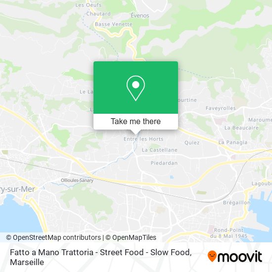 Fatto a Mano Trattoria - Street Food - Slow Food map