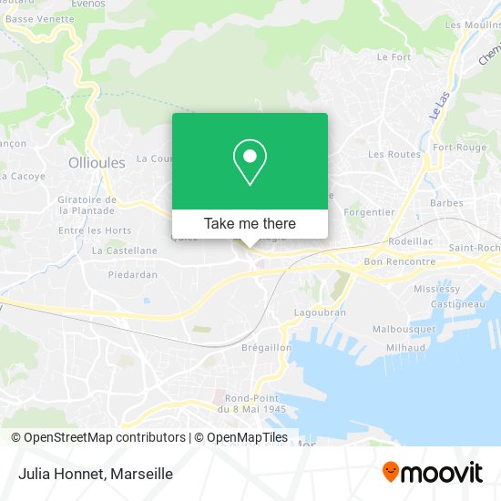 Julia Honnet map