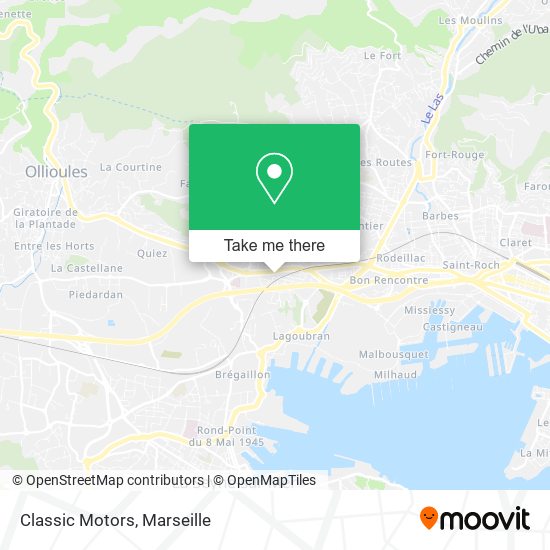 Classic Motors map