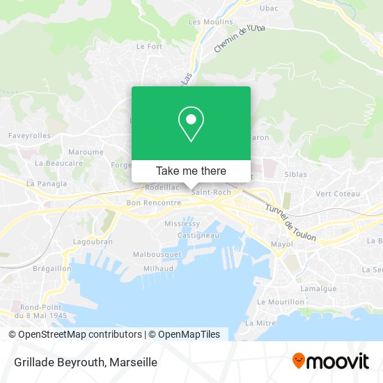 Grillade Beyrouth map