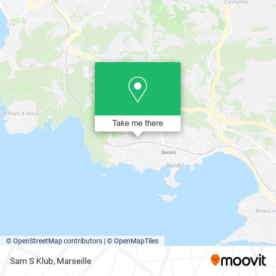 Sam S Klub map