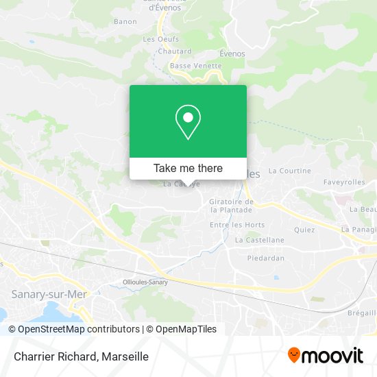 Charrier Richard map