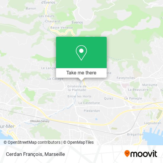 Cerdan François map