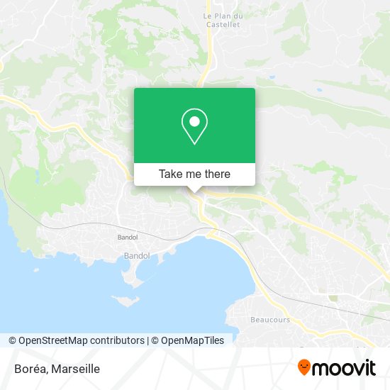 Boréa map