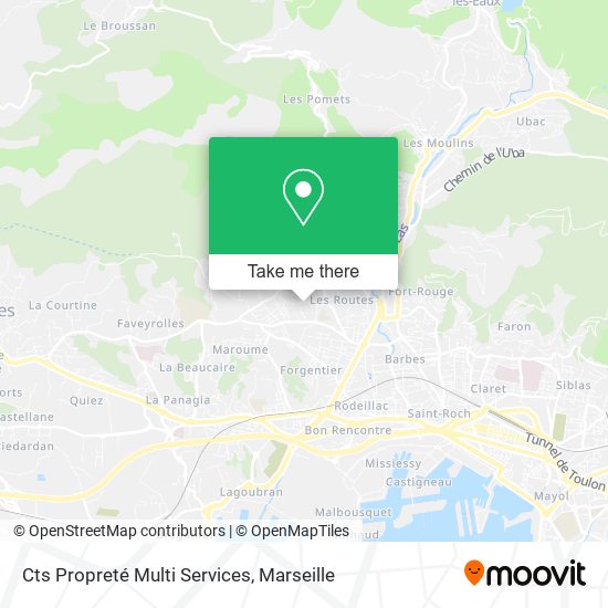 Cts Propreté Multi Services map