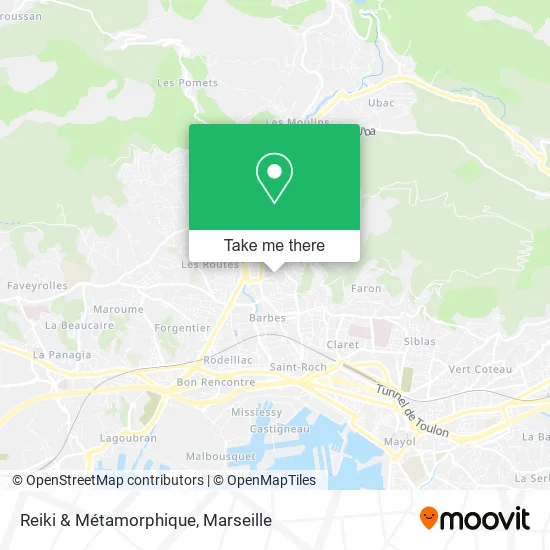 Reiki & Métamorphique map