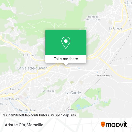 Aristée Cfa map