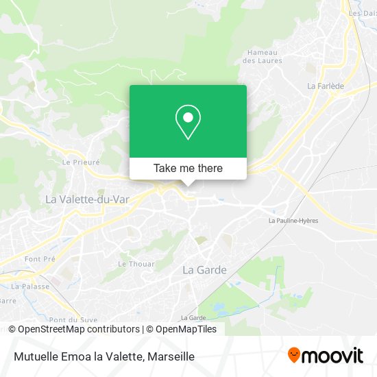 Mutuelle Emoa la Valette map