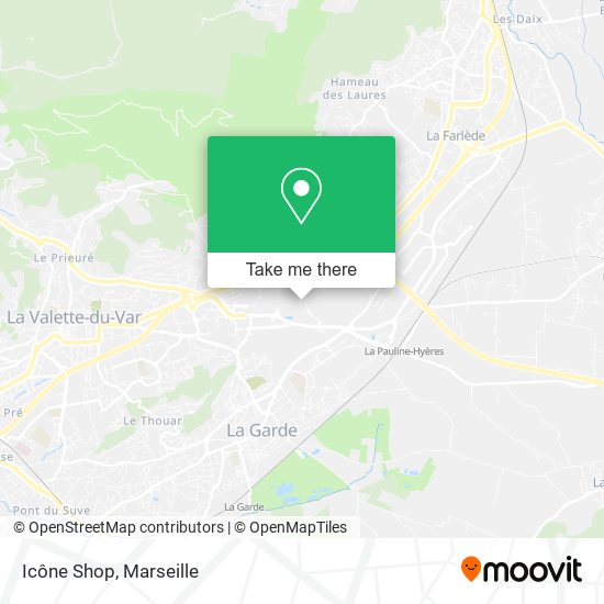 Icône Shop map
