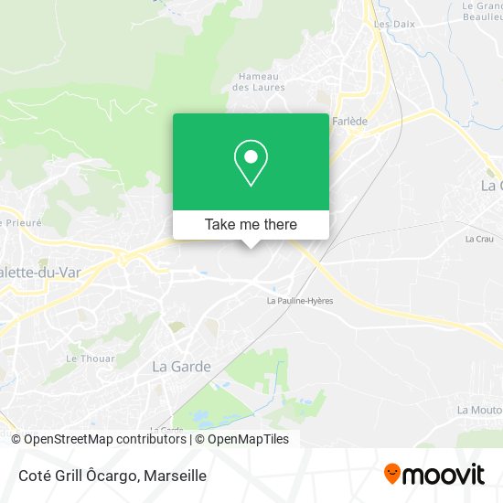Coté Grill Ôcargo map