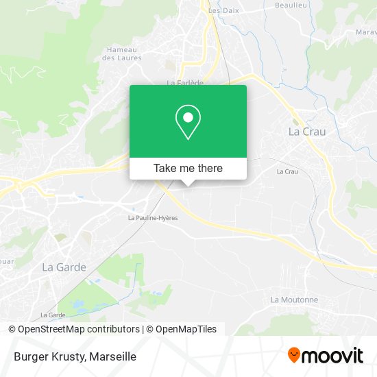 Burger Krusty map