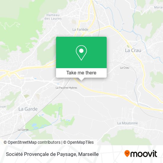 Société Provençale de Paysage map
