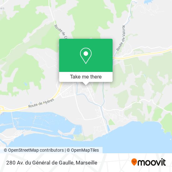280 Av. du Général de Gaulle map