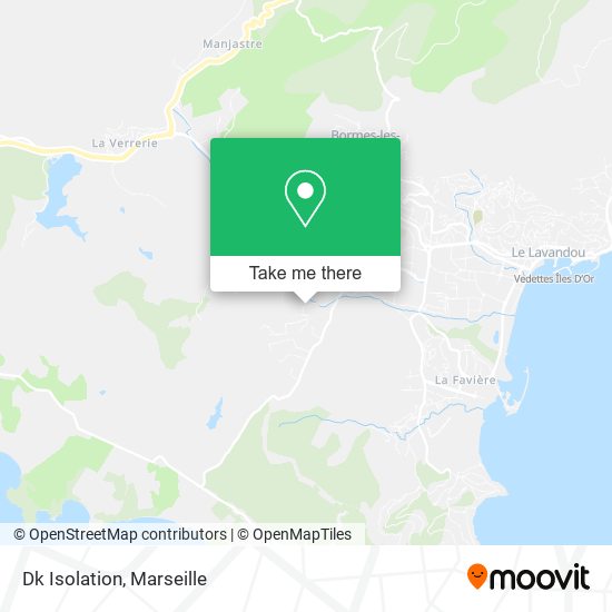 Dk Isolation map