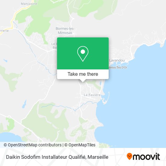 Daikin Sodofim Installateur Qualifié map