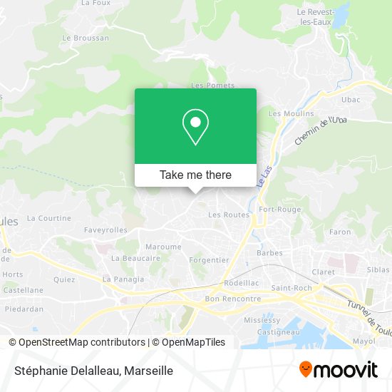 Stéphanie Delalleau map