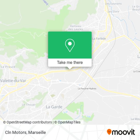 Cln Motors map