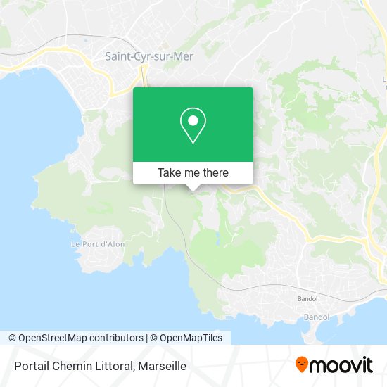 Portail Chemin Littoral map