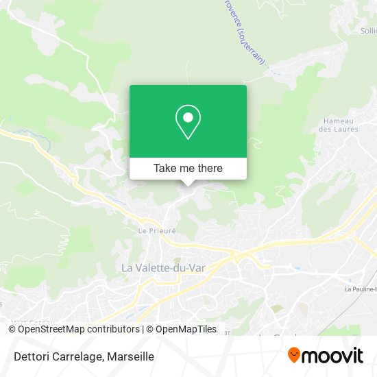 Dettori Carrelage map