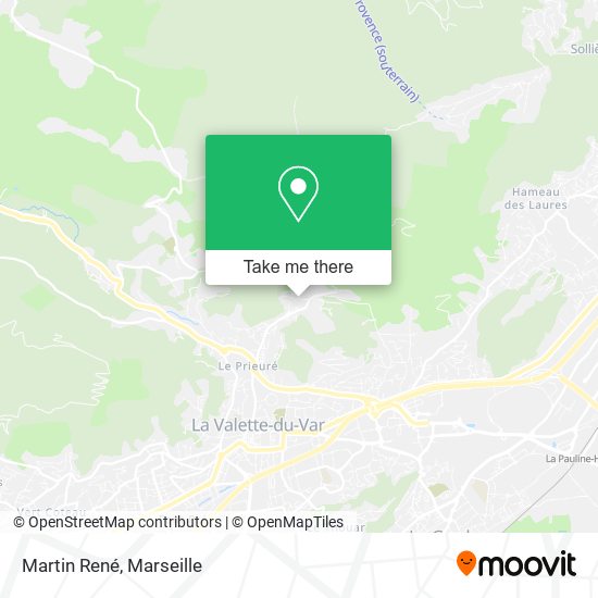 Martin René map