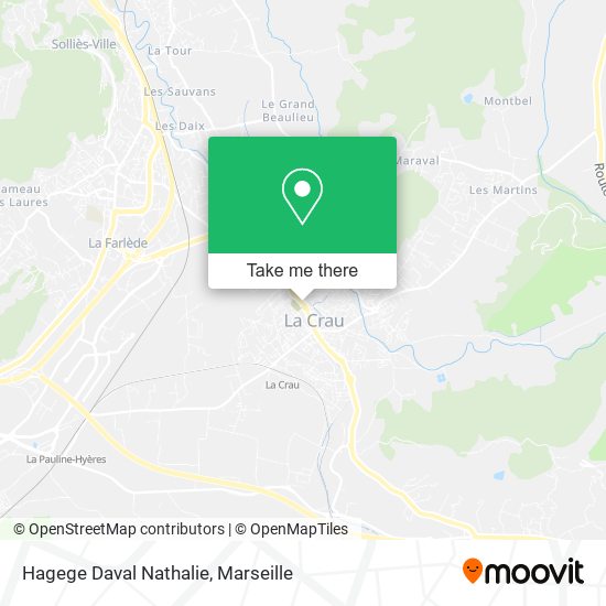Hagege Daval Nathalie map