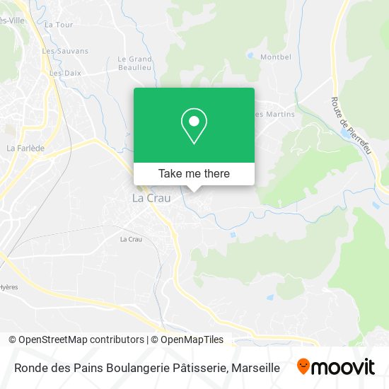 Ronde des Pains Boulangerie Pâtisserie map