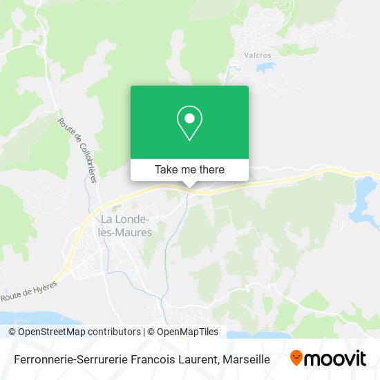 Ferronnerie-Serrurerie Francois Laurent map