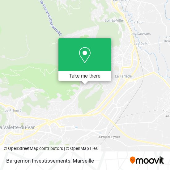 Bargemon Investissements map