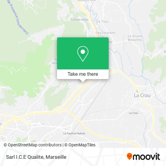 Sarl I.C.E Qualite map