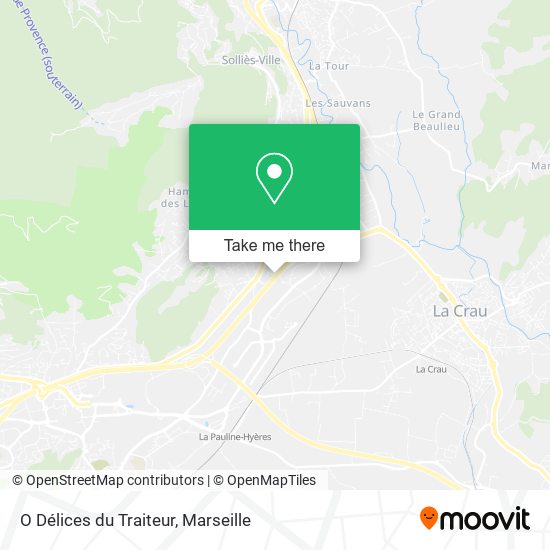 O Délices du Traiteur map