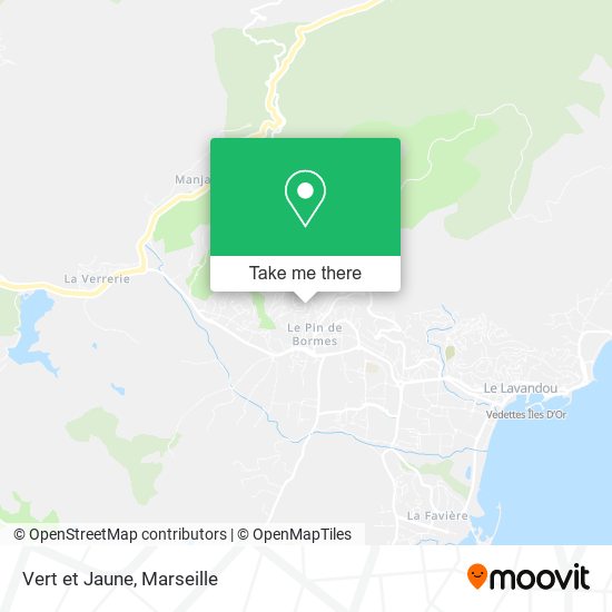 Vert et Jaune map