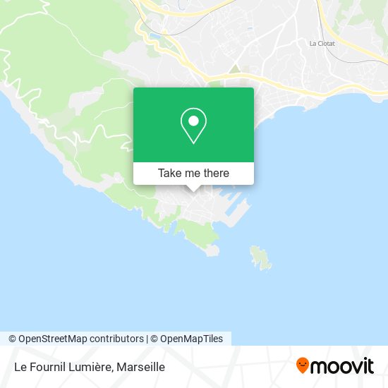 Le Fournil Lumière map