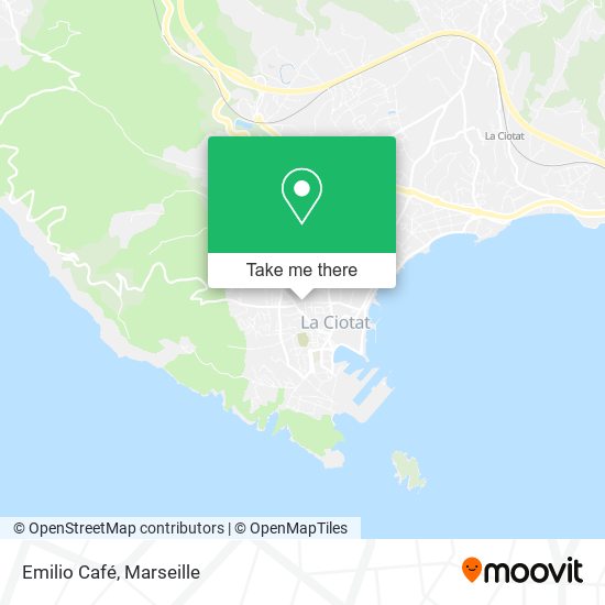 Emilio Café map