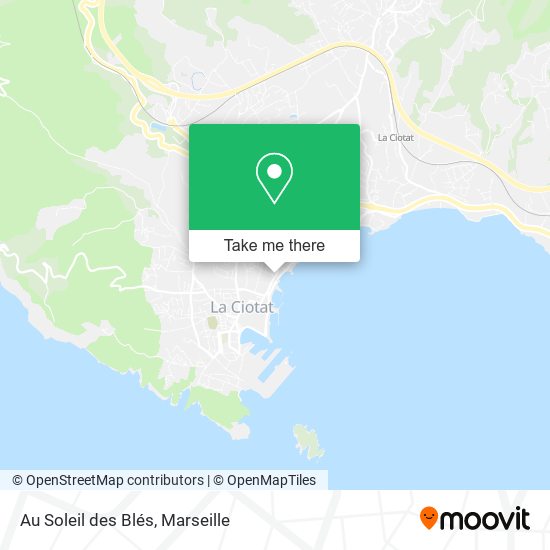 Au Soleil des Blés map
