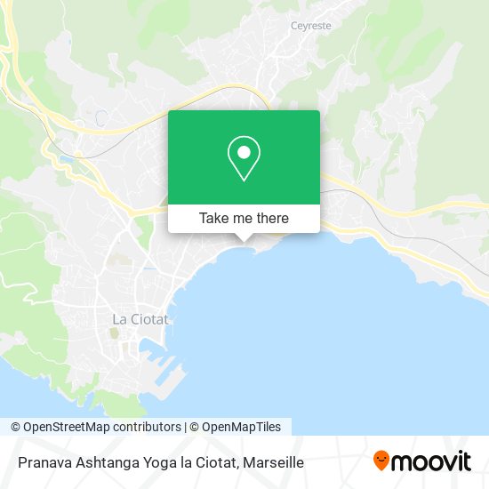 Pranava Ashtanga Yoga la Ciotat map