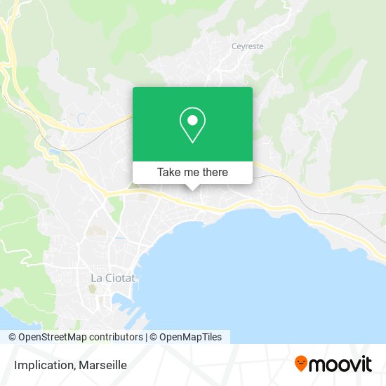 Implication map