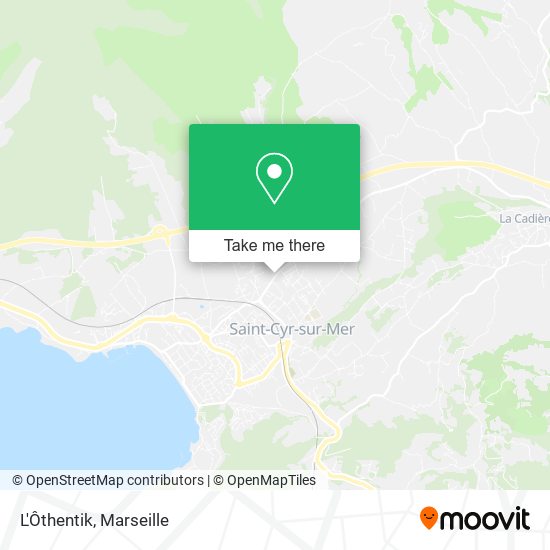 L'Ôthentik map